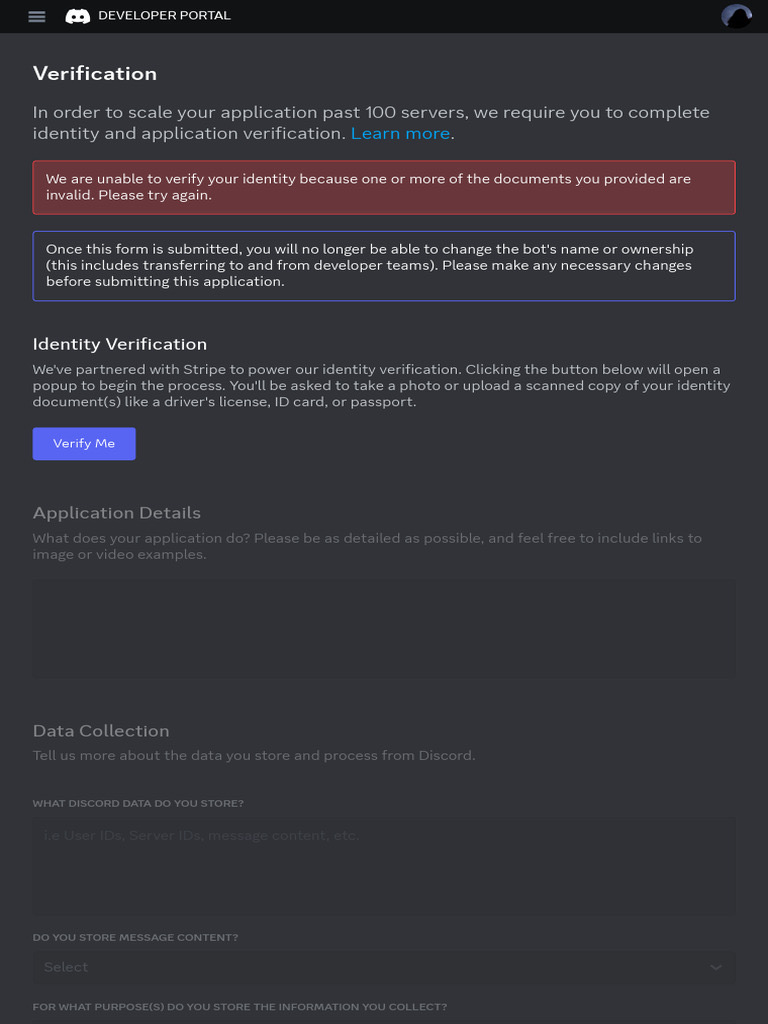 Developer identity verification struggle
