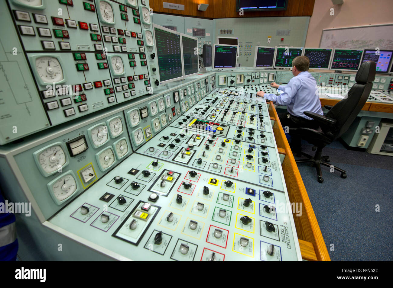 nuclear reactor control room energy security