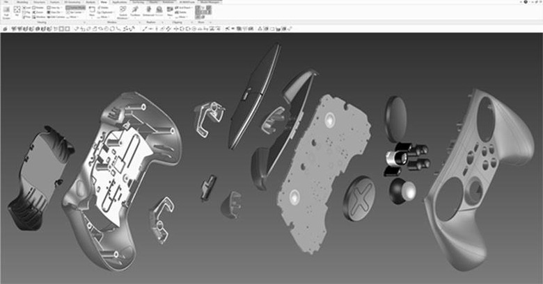 Valve Steam Controller CAD